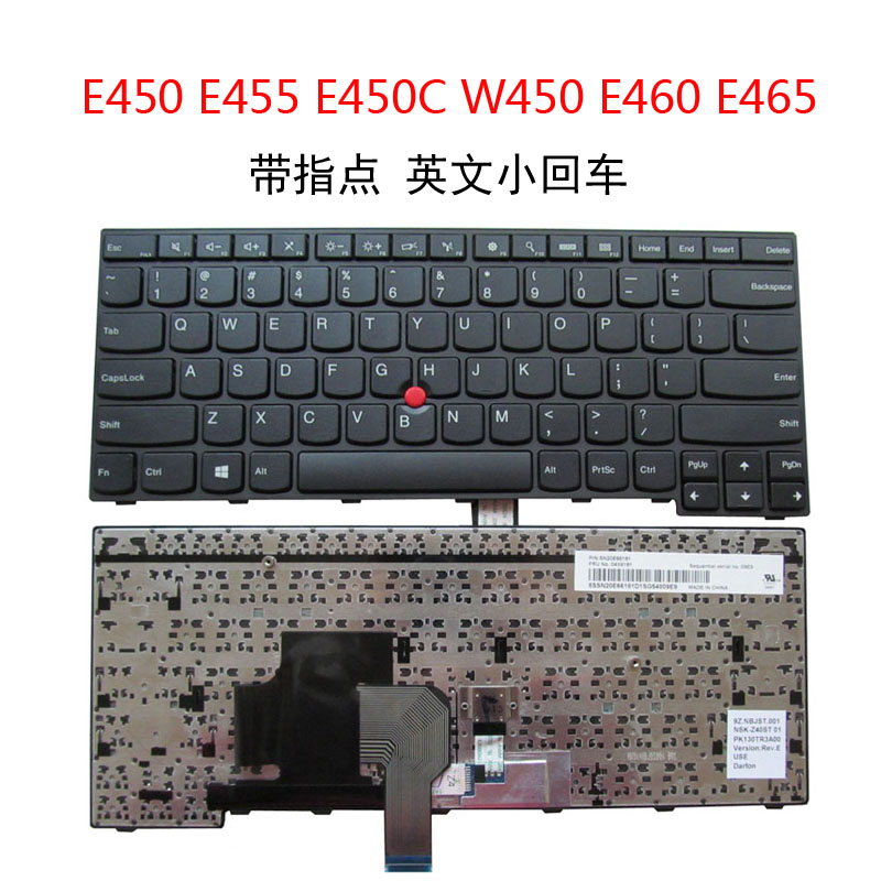 适用联想E450 E460 E470 W450 E465 E475 E455 E450C 键盘 - 图1