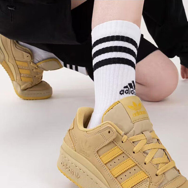 Adidas阿迪达斯袜子男加厚毛巾底运动袜女袜防滑耐磨篮球袜中筒袜,淘宝优惠券,粉丝福利购,淘宝优惠卷