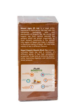 尼泊尔高山有机红茶茶包Masala玛萨拉欧盟有机认证天然香料送礼