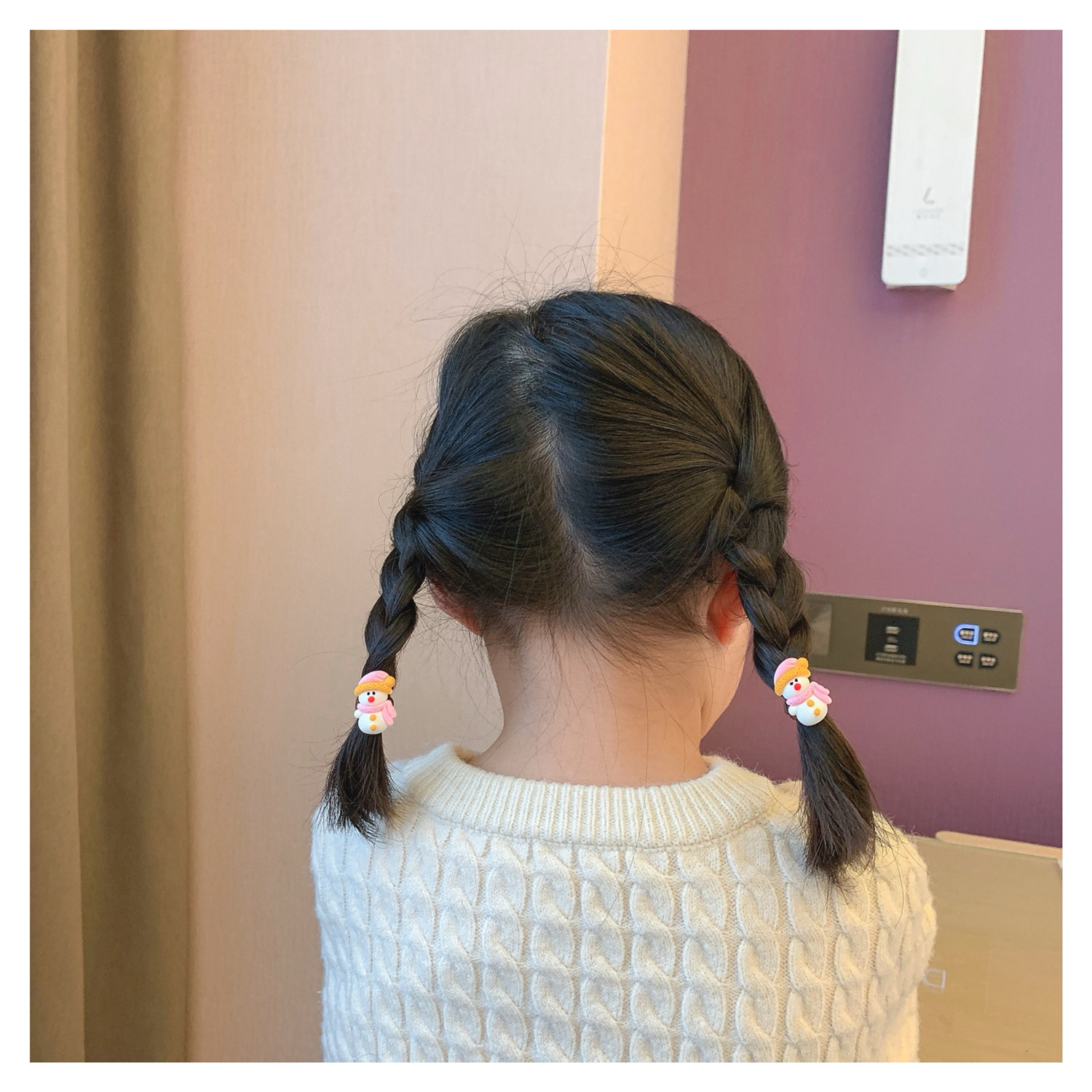 圣诞节礼物圣诞发饰头饰 儿童圣诞老人圣诞雪人圣诞树发圈 头绳