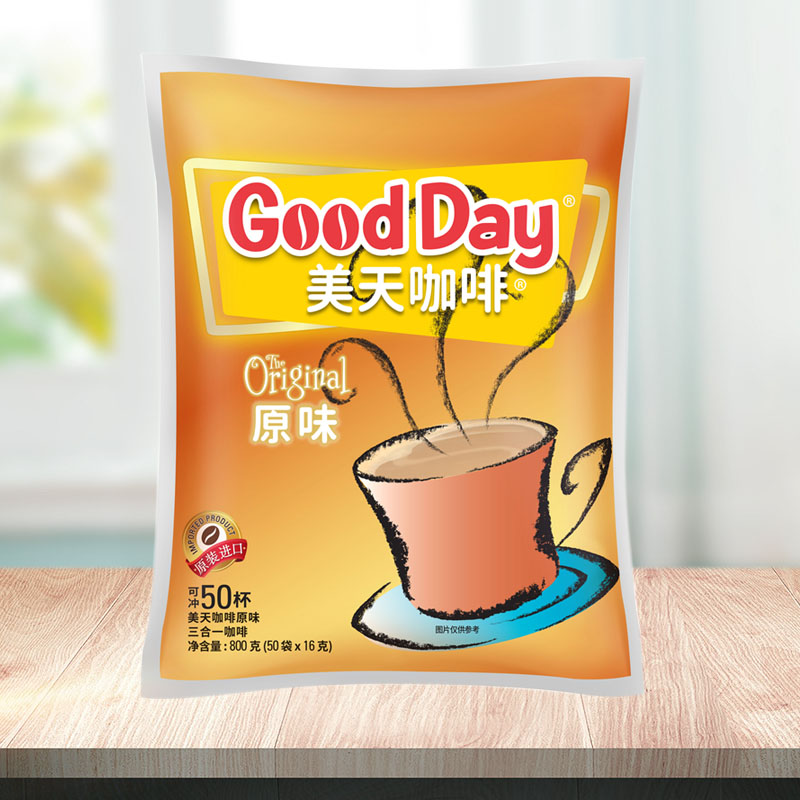 印尼原装进口good day好日子咖啡原味摩卡香草三合一即溶咖啡美天 - 图3