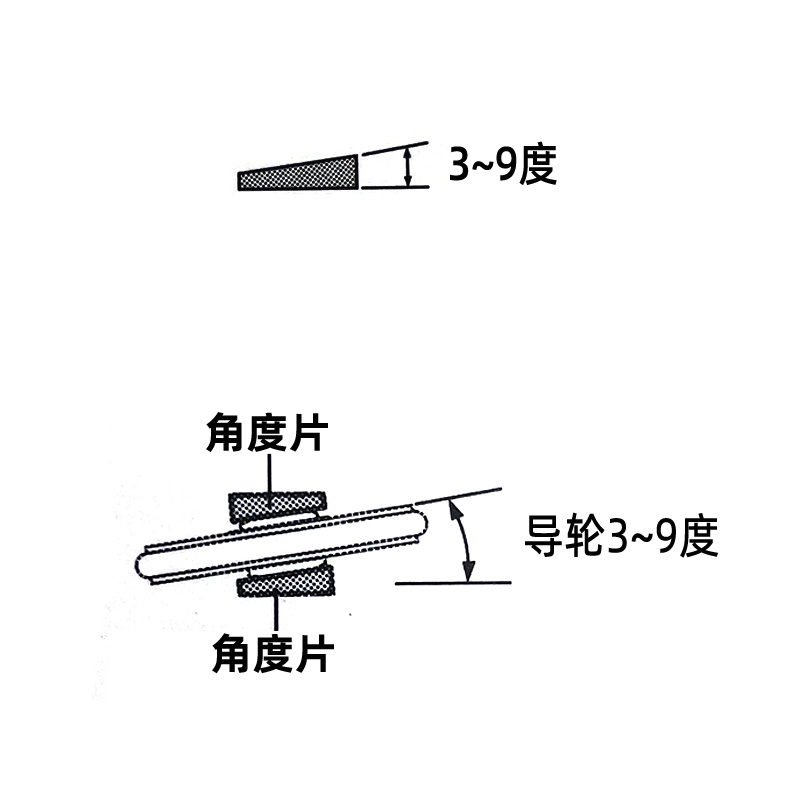 正品TAMIYA田宫四驱车零配件可调节角度龙头附件红色 15373-图1