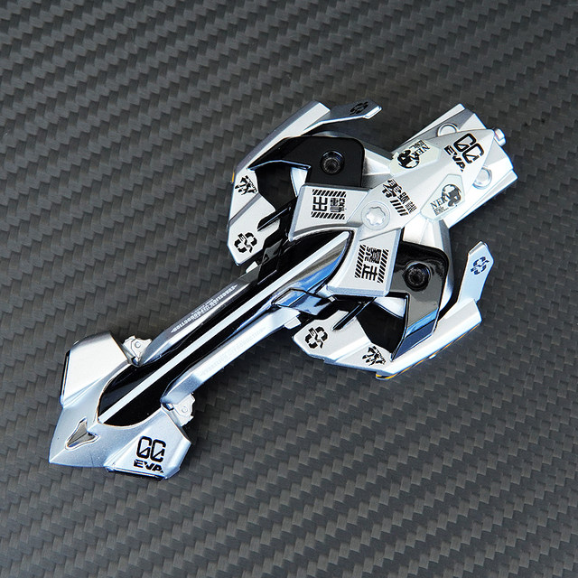 Ruize mini four-wheel drive car shell, spray-painted shell, silver Jedi tank car shell, for FMA chassis