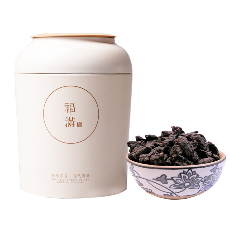 【第2件半价】云南普洱茶熟茶散 糯米香茶化石普洱碎银子500g