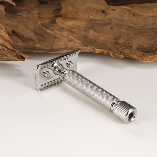 Yaqi new product BAENZIGER men's manual stainless steel safety razor old-fashioned double-sided razor gift