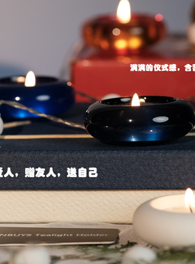 情人节礼物ICNBUYS蜡烛台树脂520
