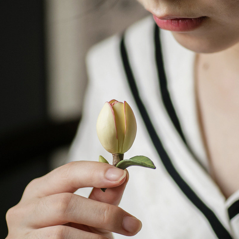 晗笑花手工陶瓷香插手捏陶瓷花茶道香插盘茶宠摆件线香插卧香香座 功夫道 淘优券 晗笑花手工陶瓷香插手捏陶瓷花茶道香插盘茶宠摆件线香插卧香香座 功夫道 淘优券