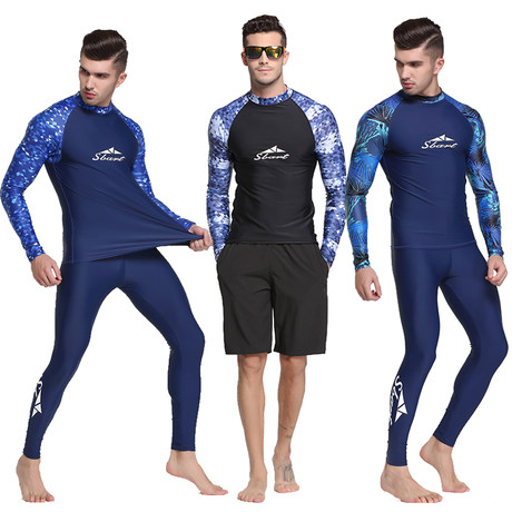 mens long sleeve swimsuit