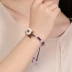 Amethyst Sen vòng cổ dân tộc đơn giản sinh viên Hàn Quốc bạn gái tua rua trang sức phụ nữ những người yêu thích quà tặng - Vòng đeo tay Clasp Vòng đeo tay Clasp