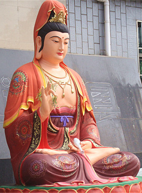 树脂观世音菩萨佛像厂家直销