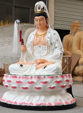 寺庙道观1米8慈航道人神像慈航仙姑真人大士普度天尊供奉家用摆件