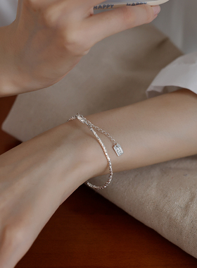 银奥925纯银碎银几两手链