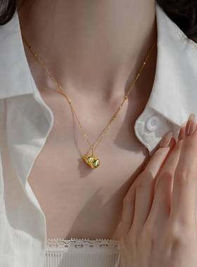 925纯银葫芦锁骨链2025