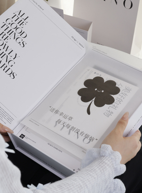 999四叶草银项链女新款礼盒