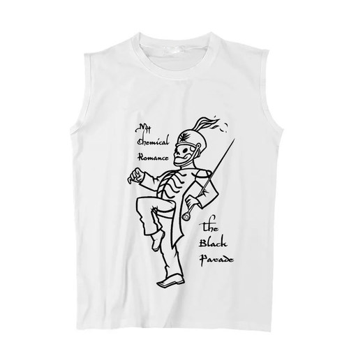 my chemical romance mcr 我的化学浪漫 emo朋克摇滚坎肩背心无袖 - 图3