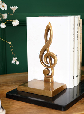 费灵黄铜书档美式书法