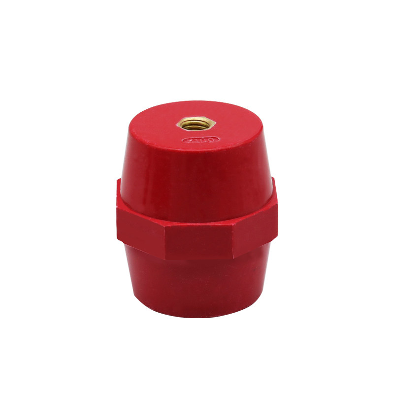 低压红色SM25绝缘子配电柜箱零排绝缘柱座M6/M8/M10高强度纺锤形,淘宝优惠券,粉丝福利购,淘宝优惠卷