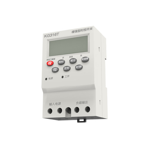 微电脑时控开关 数显定时器KG316T路灯380V全自动时间控制器 220V - 图3