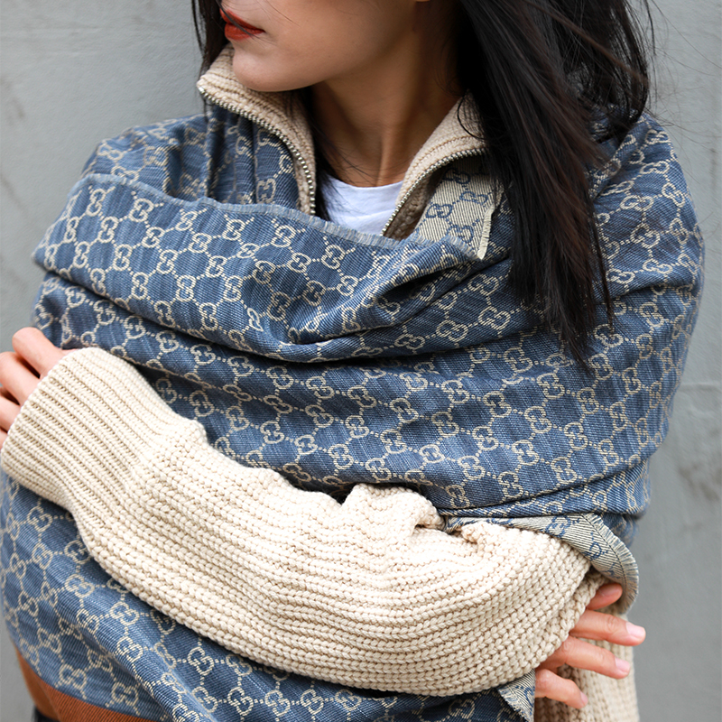 蒙马特大街冬季羊绒披肩围巾围脖字母格子红英伦保暖新年礼物礼盒,淘宝优惠券,粉丝福利购,淘宝优惠卷