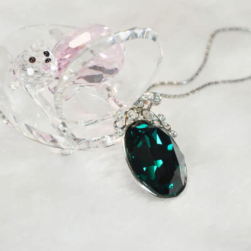 925银奢华洛世奇冬季搭配毛衣项链 馨秀 金织坊首饰项链