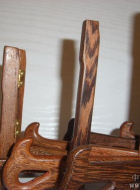 景德镇超大号鸡翅木彩盘茶饼木子