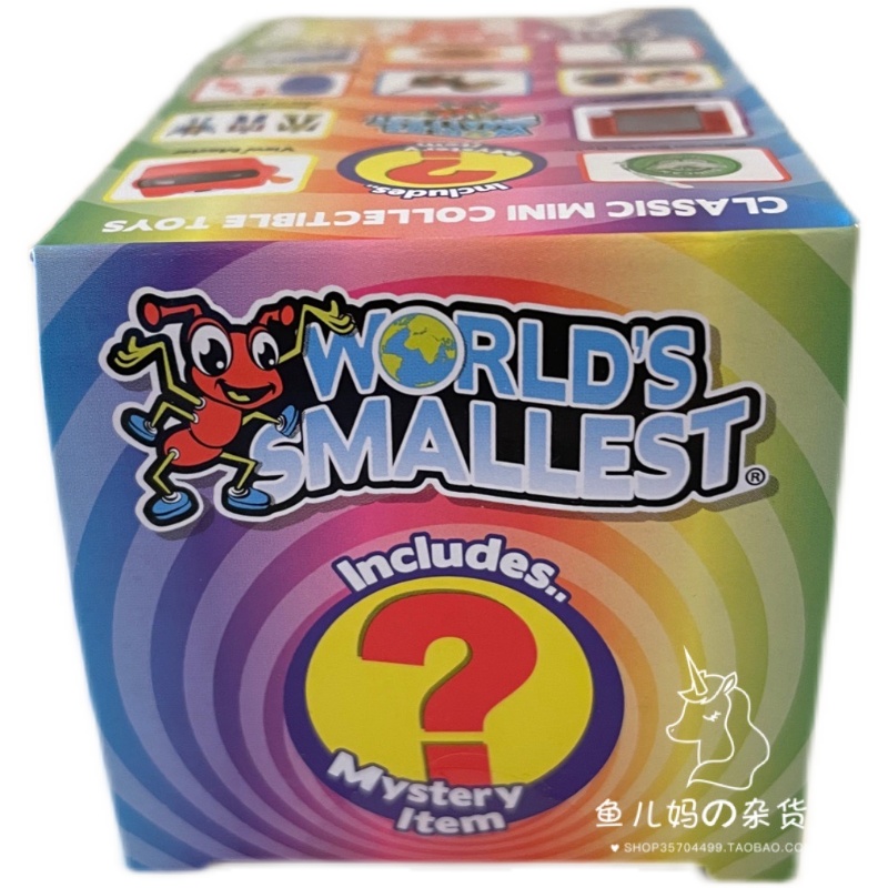 现货美国world's Worlds Smallest世界zui小迷你经典玩具盲盒微缩 - 图3