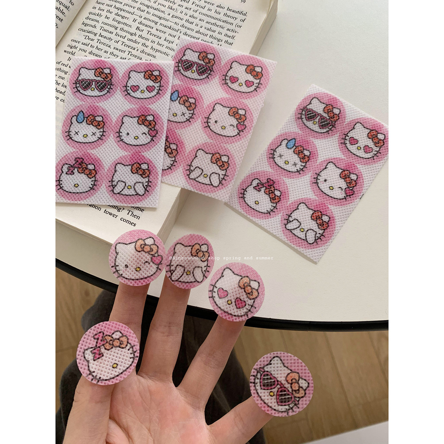 馨帮帮杂货铺 创意卡通三丽鸥驱蚊贴儿童成人植物精油香贴防蚊贴,淘宝优惠券,粉丝福利购,淘宝优惠卷