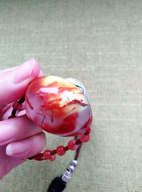 南红玛瑙冰飘天然女士