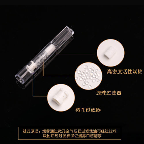 新品三达三重过滤细烟嘴爱喜一次性细支嘴过滤器清肺男女戒烟健康 - 图1