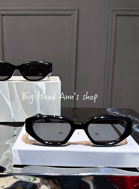 出口前卫猫眼显脸小遮阳墨镜