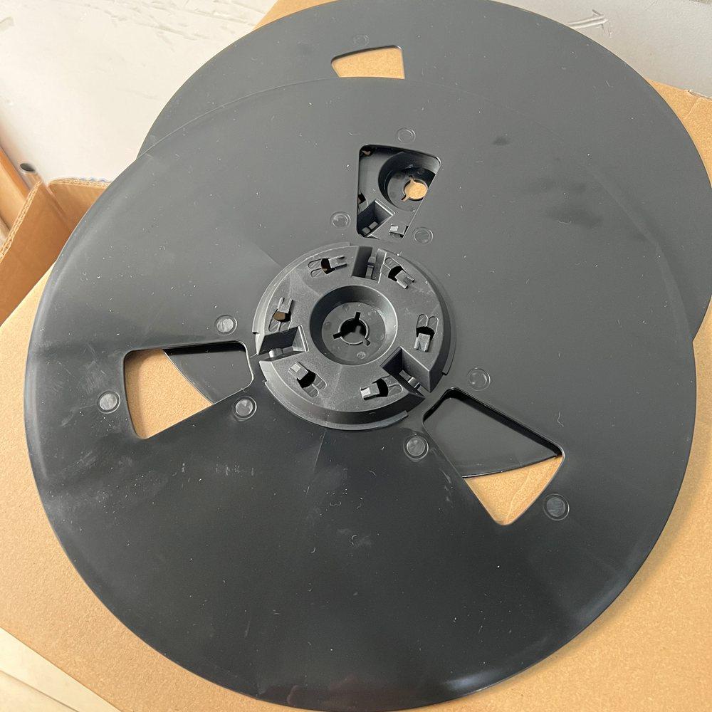 圆盘载带料盘芯片半导体IC卷带13英寸7英寸周转包装黑色,淘宝优惠券,粉丝福利购,淘宝优惠卷