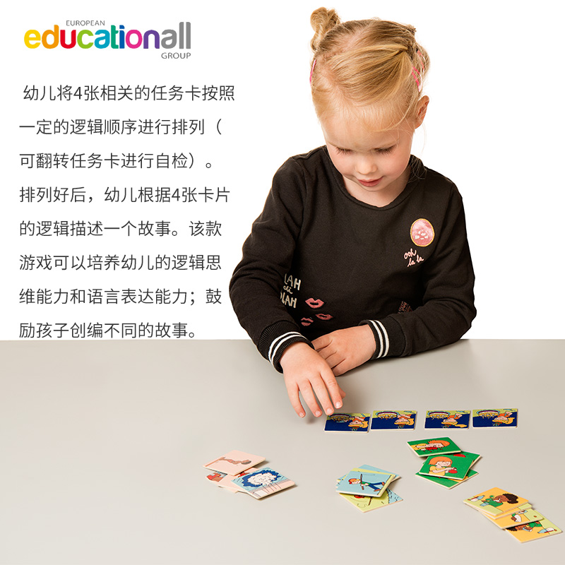 Toyfor life排序讲故事幼儿逻辑思维锻炼语言表达能力早教具玩具 - 图1