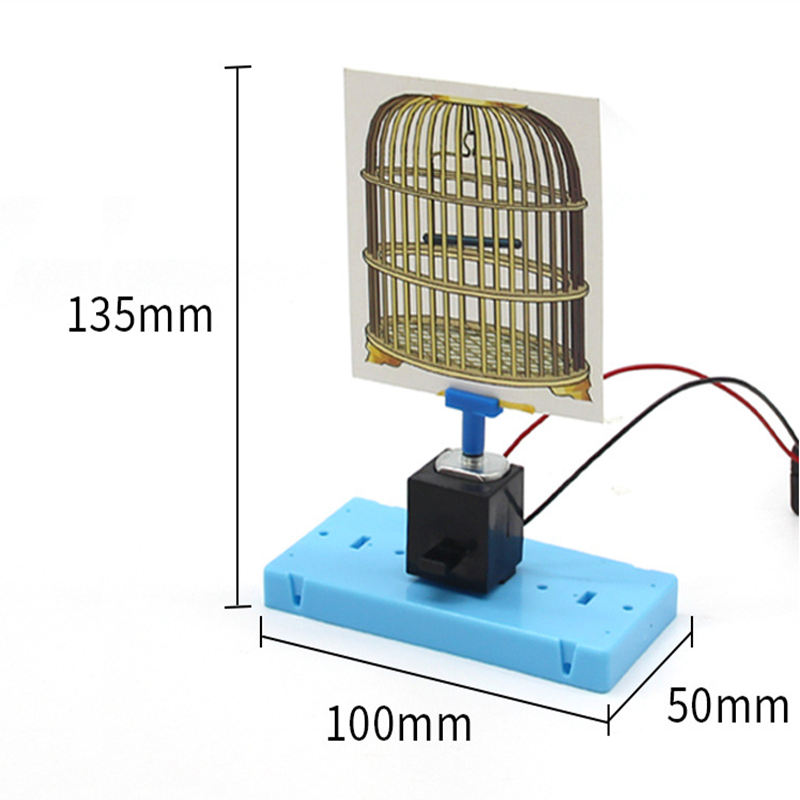 笼中鸟儿童科学物理实验益智组装玩具科技手工diy材料小制作发明 - 图2