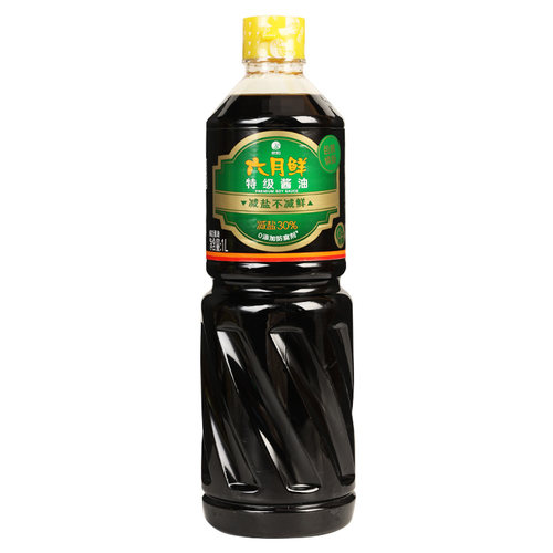 欣和六月鲜特级酱油1L*2非转基因特级酿造酱油炒菜凉拌生抽调味料 - 图3
