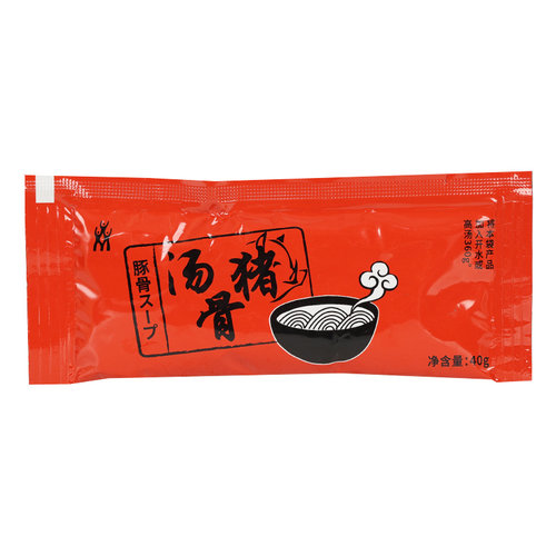 三岛拉面猪骨汤40g*16袋速食日式豚骨拉面汁汤底调料浓缩骨汤料包 - 图3