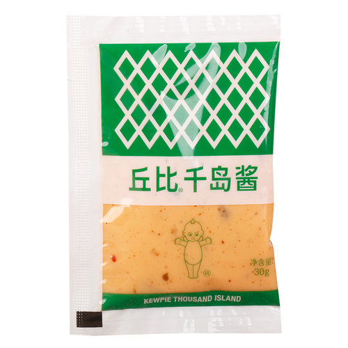 丘比香甜味沙拉酱千岛酱30g*10袋小包装家用面包酱蔬菜水果色拉汁 - 图3