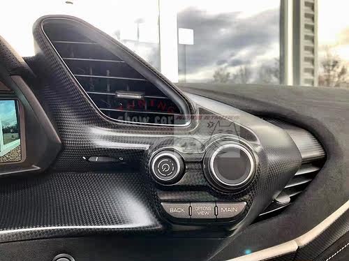 拉利 488 GTB PISTA 高品质 加工 碳纤内饰 - 图0