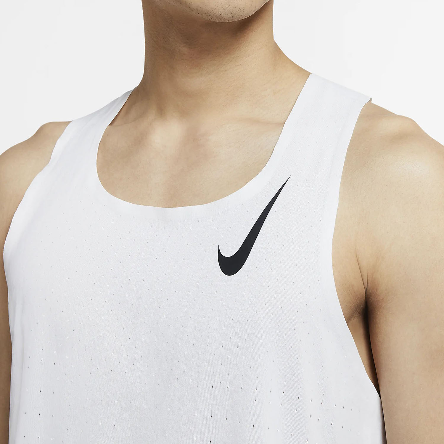 Nike/耐克正品夏季新款 AEROSWIFT男子跑步运动背心 CJ7836-图1