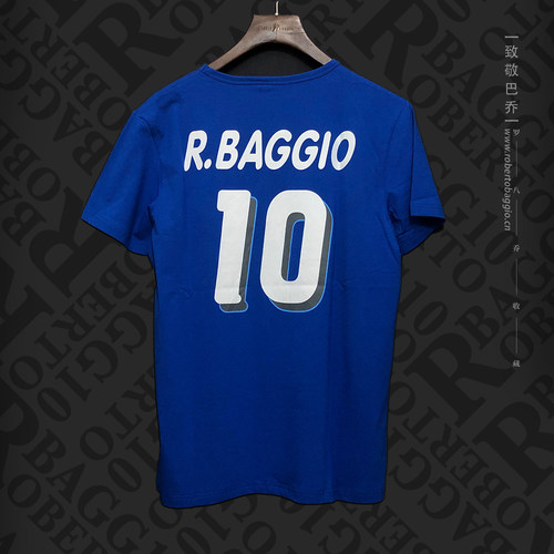 包邮巴乔Baggio1994美国世界杯意大利纪念足球球迷T恤非球衣 - 图3