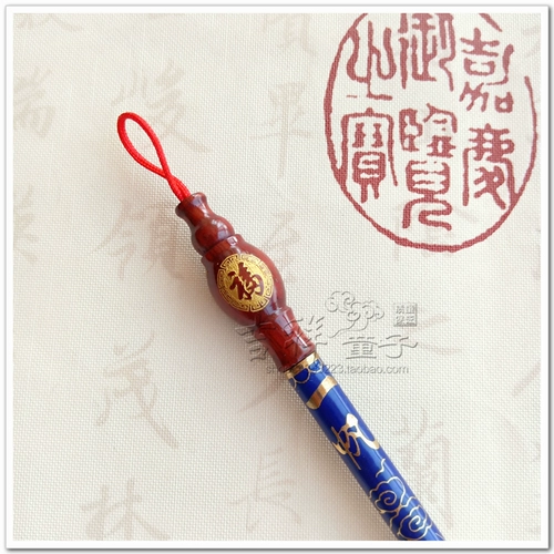 吉祥童子 Детский полнолунийский парикмахерский сбор и производство детская кисть для плода празднование G-04 Cloisonne Smooth Pailing