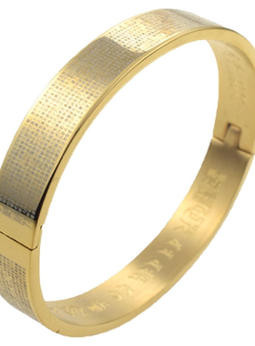 大随求楞严咒钛钢手镯法师推荐款