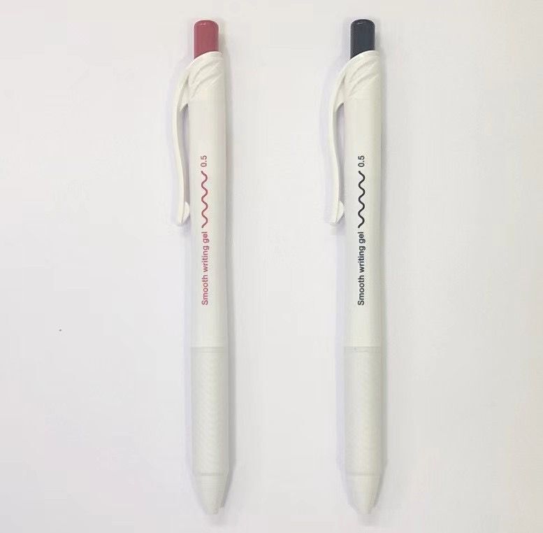 日本派通pentel 联名ASKUL定制限定款BLN105-SK纯白杆速干中性笔 - 图2