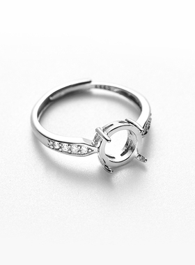 正圆女戒S925纯银百搭