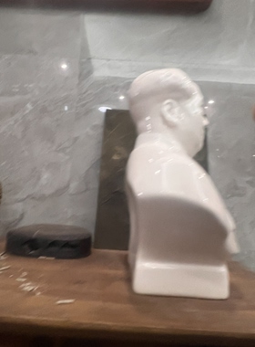 毛主席瓷像标准四号像25公分