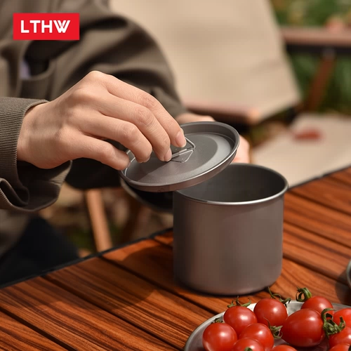 Портативная чайная чашка, вместительный и большой чай для кемпинга