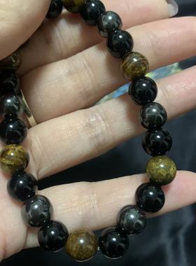 虎眼石磁石手串天然手链8mm招财转运手链女水晶时尚精美手珠新品