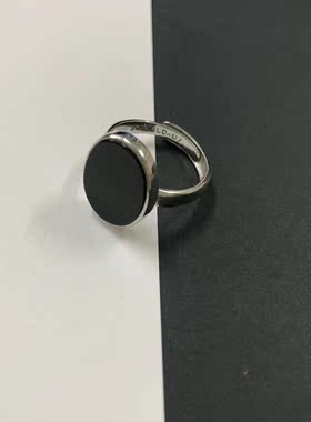 欧美时尚戒指S925泰银怀旧复古开口戒指可调节新潮戒子手饰新品