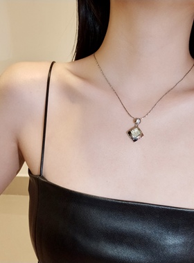 包邮闪耀吊坠套装锁骨链