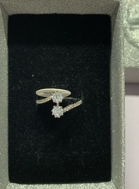 18号白金色饰品女士韩版戒指