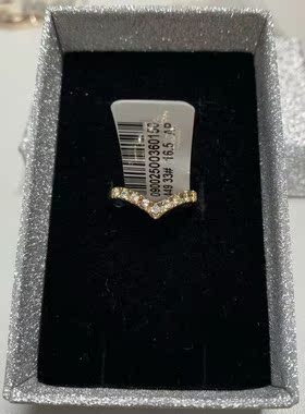 16号玫瑰金色饰品指环欧美风女戒